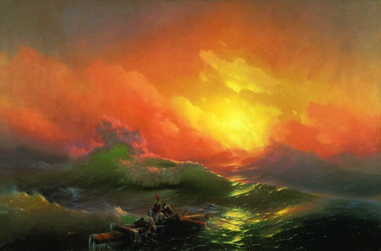 İvan Ayvazovski – Dokuzuncu Dalga (1850) ivan