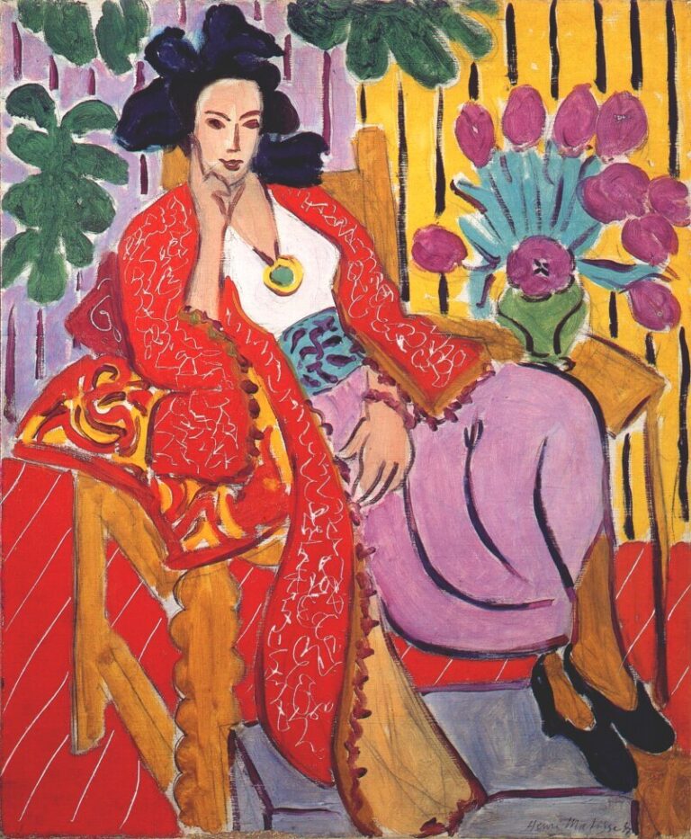 Kırmızı Ceket (Red Jacket, 1937) – Henri Matisse