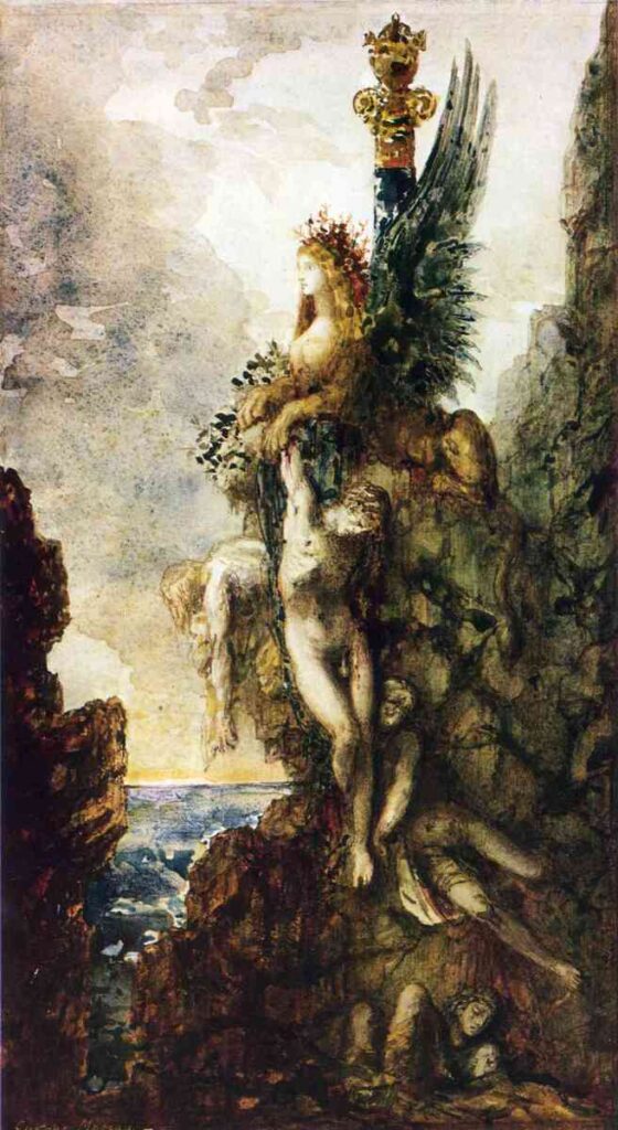Gustave Moreau – Muzaffer Sfenks (The Victorious Sphinx) sphinx