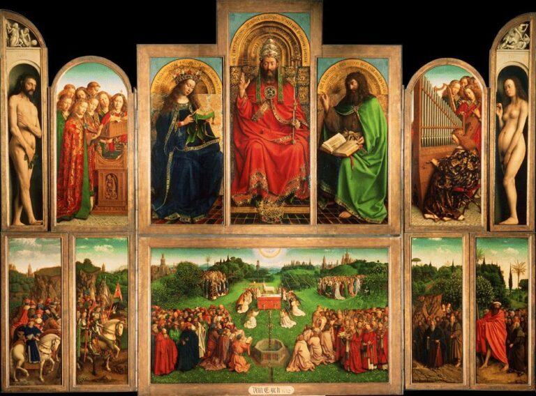 Gent Altar Panosu (The Ghent Altarpiece) – Jan van Eyck, 1432