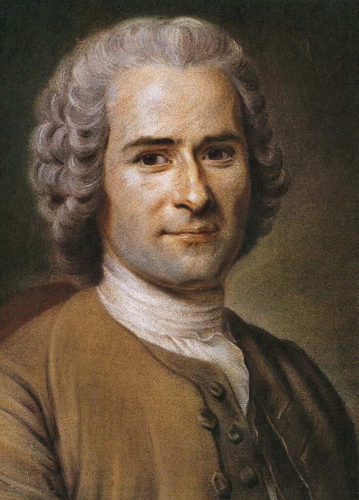 Rousseau’nun genel irade kavramı, modern demokrasilerin temel taşını oluşturur.
Toplum Sözleşmesi, özgürlüğü kolektif iradeyle yeniden kurmayı hedefler.
Kaynak: https://commons.wikimedia.org/wiki/File:Jean-Jacques_Rousseau_(painted_portrait).jpg