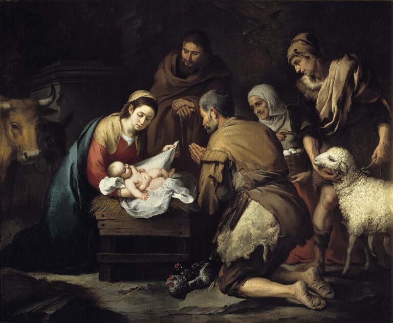 Bartolomé Esteban Murillo - Çobanların Tapınması
