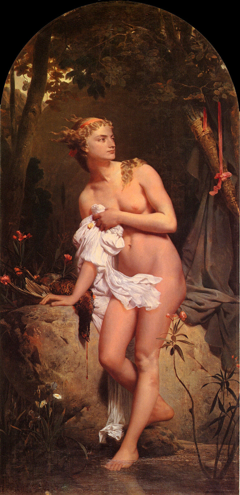 Marc Gabriel Charles Gleyre – The Bath of Diana (Diana’nın Banyosu)