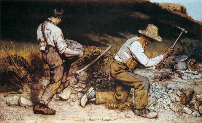Gustave Courbet — Taş Kırıcılar (1849) / The Stonebreakers