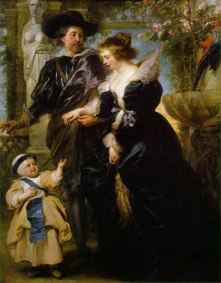 Rubens, Helena Fourment ve Oğulları Peter Paul – Peter Paul Rubens Peter Paul Rubens - Helena Fourment ve Oğulları