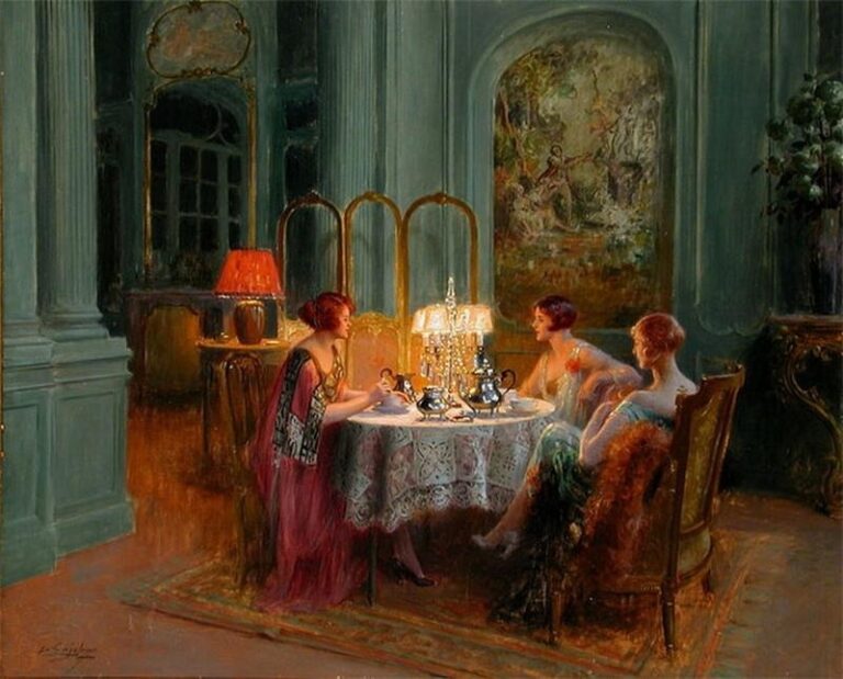Yüksek Çay ve Dedikodu (High Tea and Gossip) – Delphin Enjolras