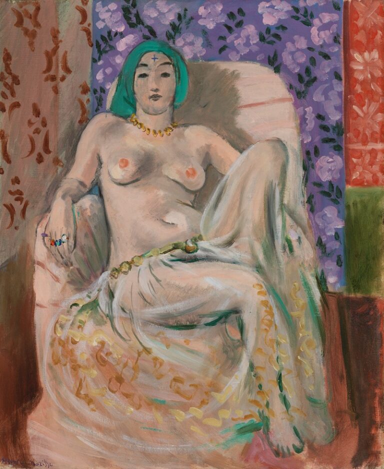 Henri Matisse - Mağripli Kadın (Yükseltilmiş Diz) — , 1922–1923