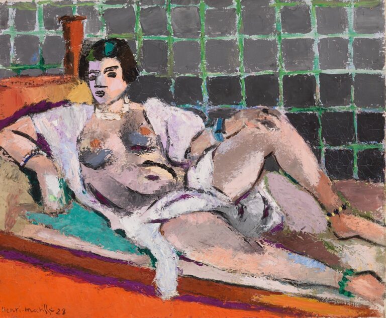 Yatık Odalık (Nu étendu) — Henri Matisse, 1928