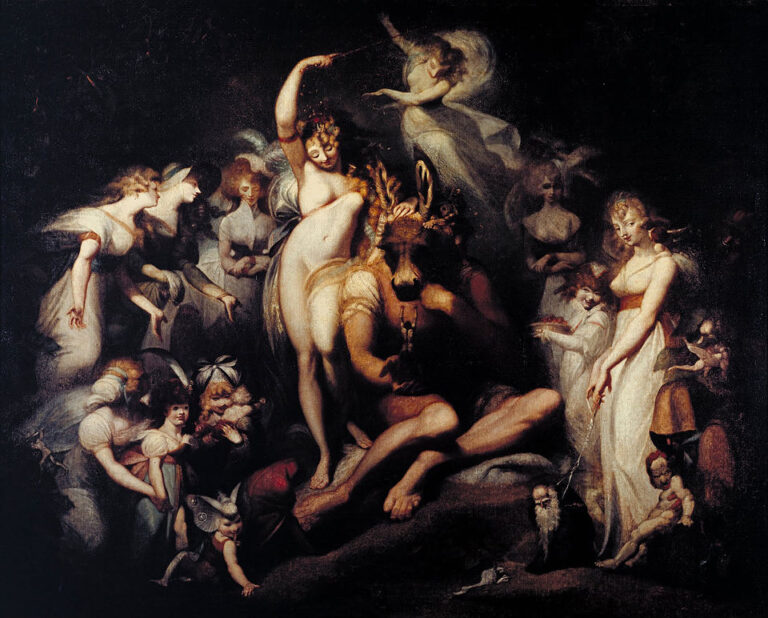 Henry Fuseli – Titania ve Bottom (ca. 1790)
