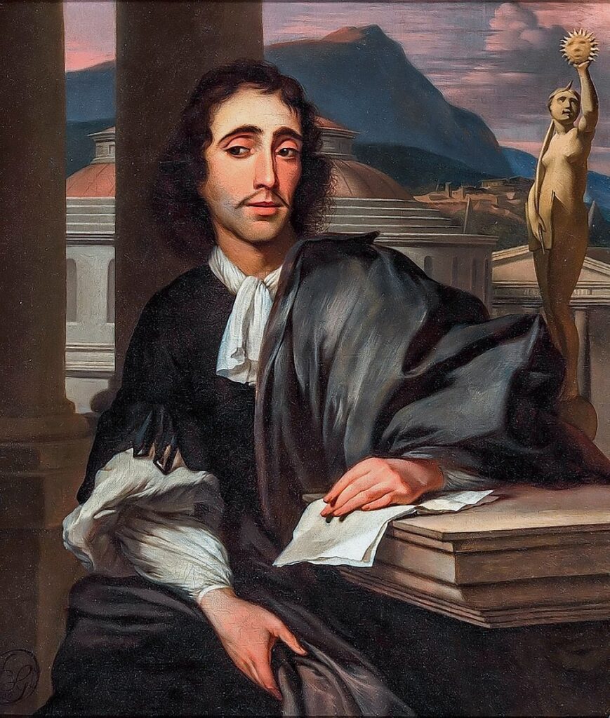 Spinoza'nın muhtemel portresi, 
Barend Graat , 166
Kaynak: https://commons.wikimedia.org/wiki/File:Portrait_
of_a_man,_thought_to_be_Baruch_de_Spinoza,_
attributed_to_Barend_Graat.jpg