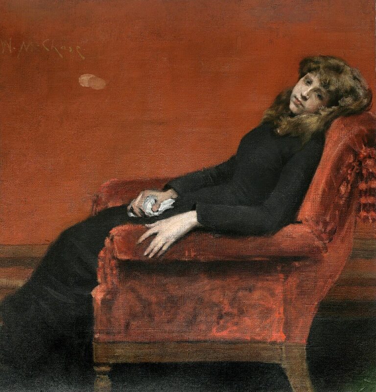 Genç Yetim / The Young Orphan (1884) — William Merritt Chase Genç Yetim / The Young Orphan (1884) — William Merritt Chase
