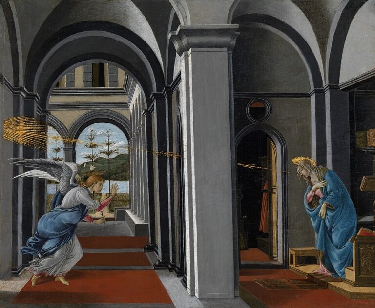 Sandro Botticelli — Müjde / The Annunciation (c.1490)