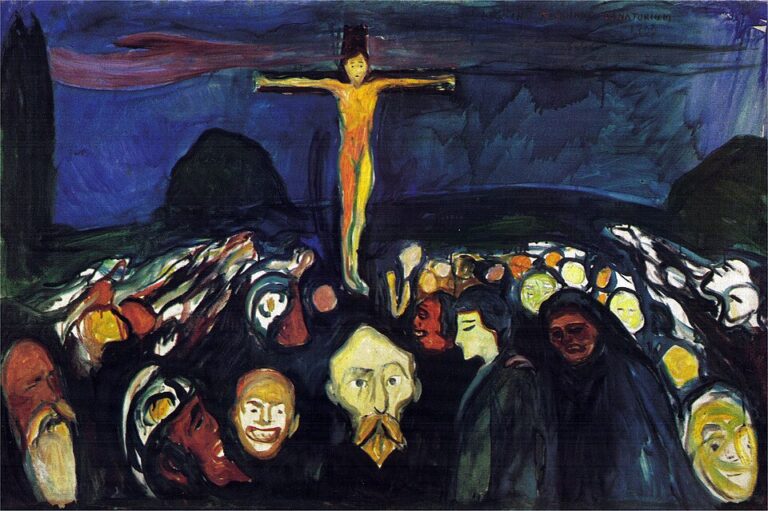 Edvard Munch - Golgotha Tablosu