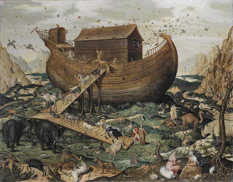 Simon de Myle — Nuh’un Gemisi Ağrı Dağı’nda / Noah’s Ark on Mount Ararat (1570)