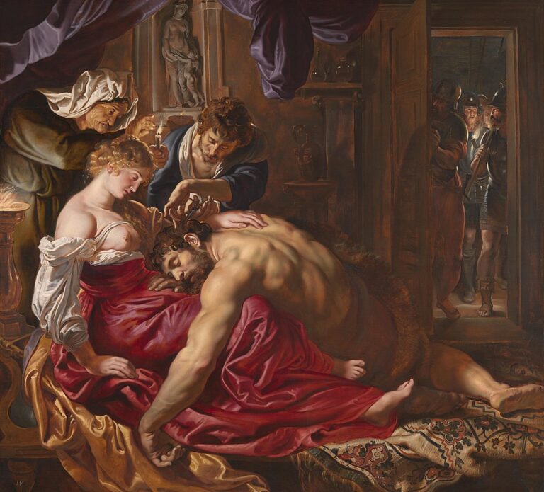 Peter Paul Rubens — Samson ve Delilah / Samson and Delilah (c. 1609–1610)