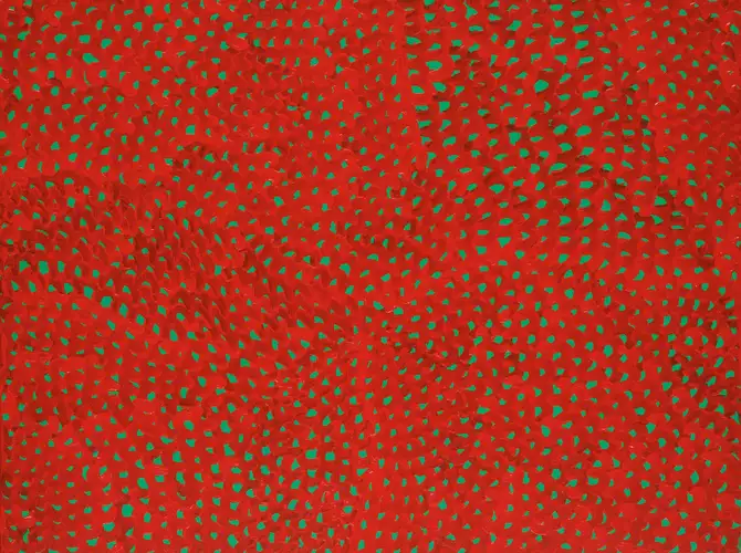 Infinity Nets / Sonsuzluk Ağları – Tekrarın Kozmosu, Bakışın Çözülüşü ve Takıntının Boşluğu Yayoi Kusama webp