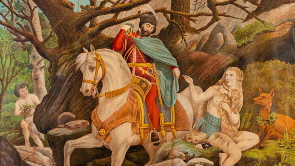 Genovefa Hikâyesi: Taşbaskıdan Kütahya Çinisinde Görsel Diyalektik siradisi minas filomythos