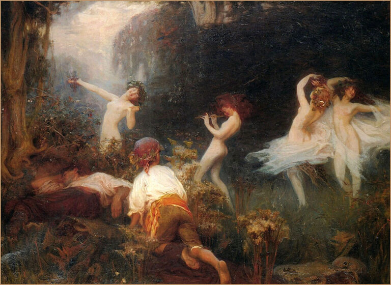 Şarap Hasadının Sabahı – The Vintage Morn – Herbert James Draper