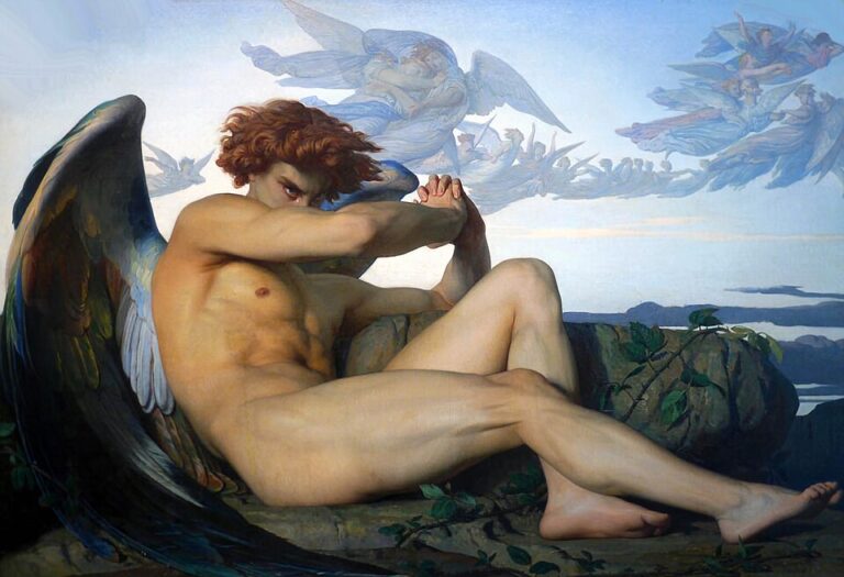 Düşmüş Melek — Fallen Angel — Alexandre Cabanel (1847)