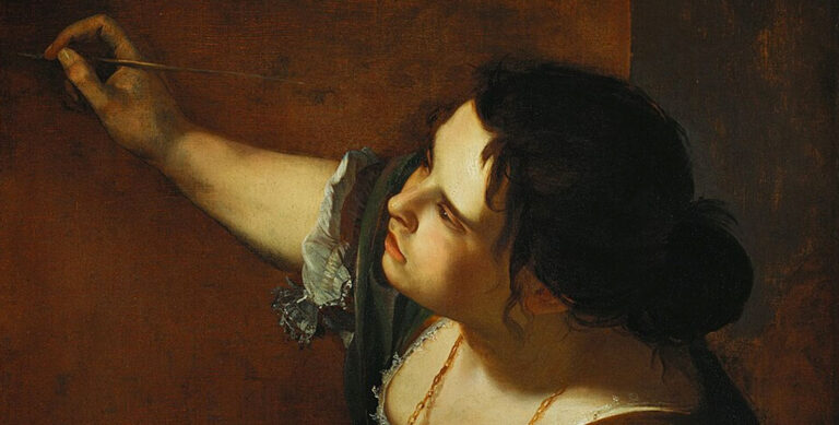 Artemisia Gentileschi — Resmin Alegorisi Olarak Otoportre / Self-Portrait as the Allegory of Painting (La Pittura) (c.1638–39)