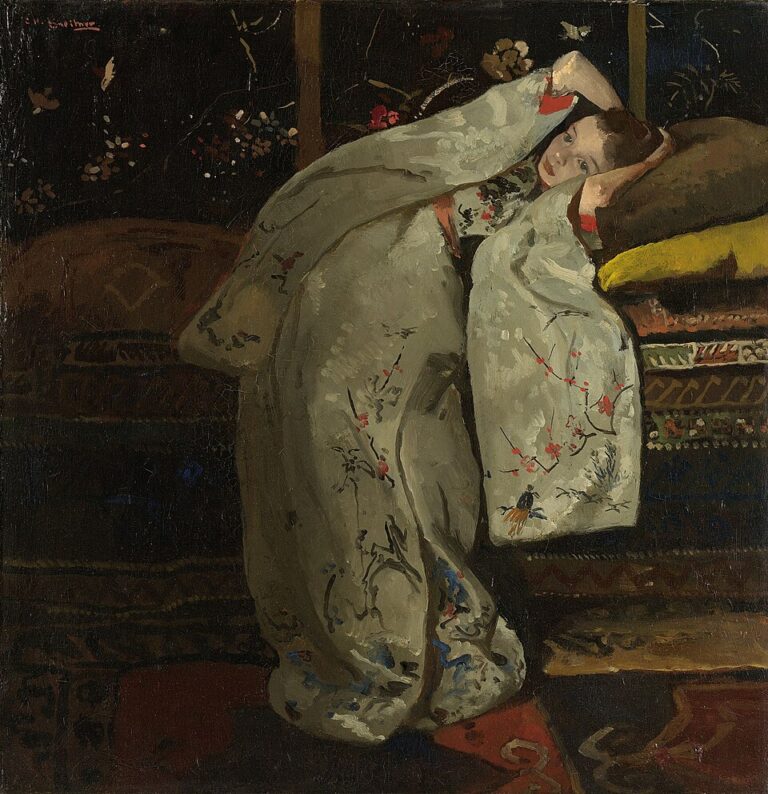 Beyaz Kimonolu Kız – Girl in a White Kimono – Geesje Kwak