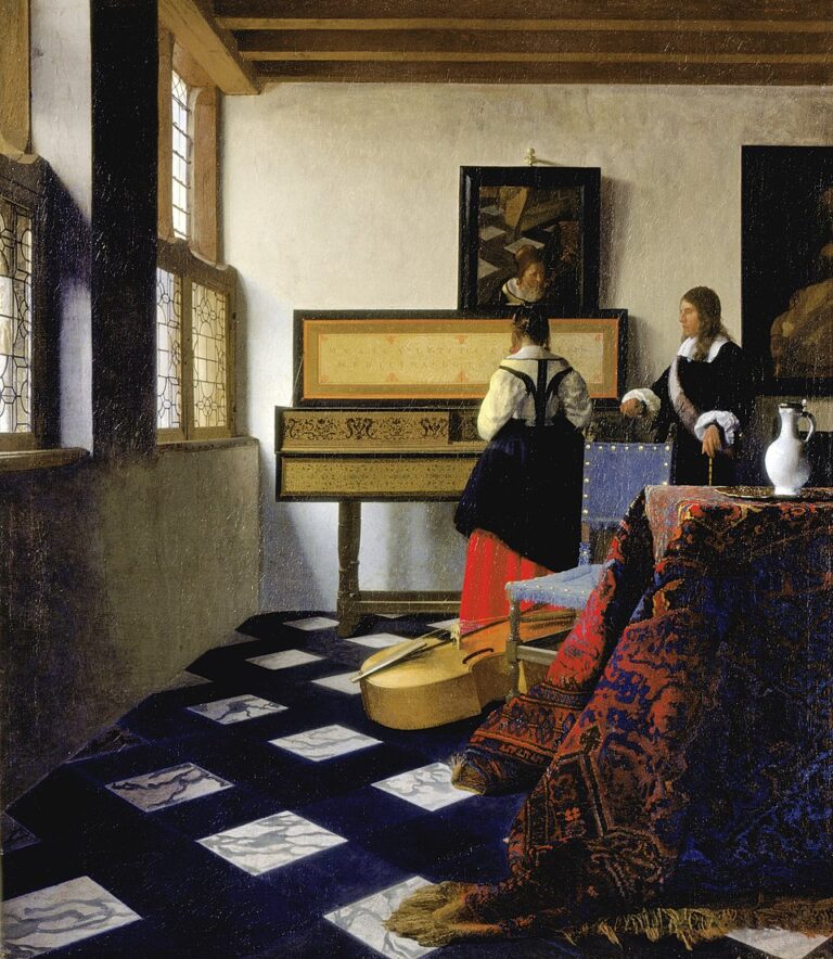 Müzik Dersi — The Music Lesson — Johannes Vermeer (yakl. 1662–1665)