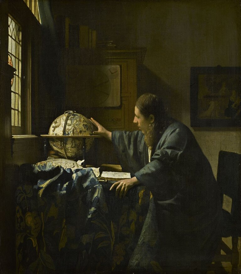 Gökbilimci — The Astronomer — Johannes Vermeer (1668)