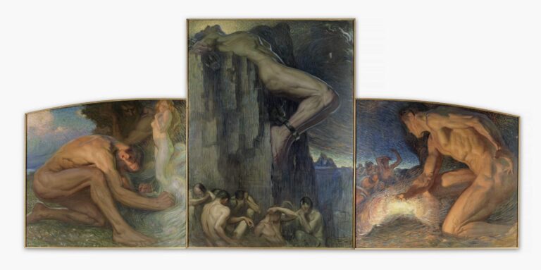 Prometheus Miti — The Myth of Prometheus — José Ramón Zaragoza (1908)