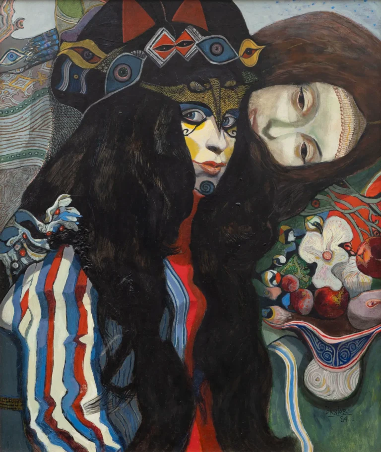 İki Dost — Two Friends — Josef Liesler (1984)