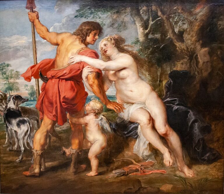 Peter Paul Rubens — Venus and Adonis / Venüs ve Adonis (c. 1610–1615)