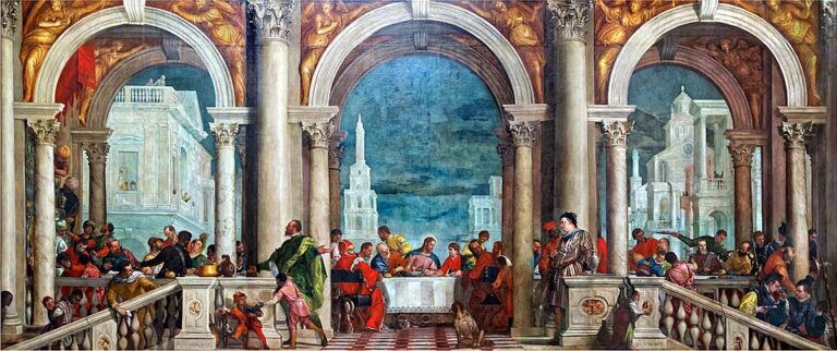 Paolo Veronese — Levi’nin Evindeki Ziyafet The Feast in the House of Levi by Paolo Veronese edited 2 1