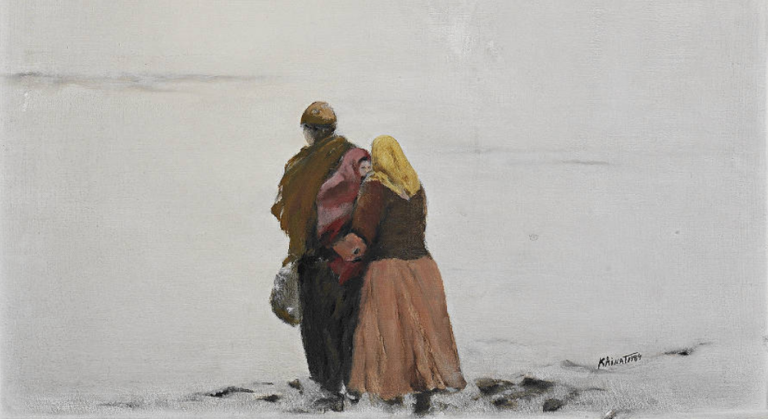Karda İnsanlar — People in the Snow — Kainat Barkan Pajonk (1984) kainat berkant parajonk