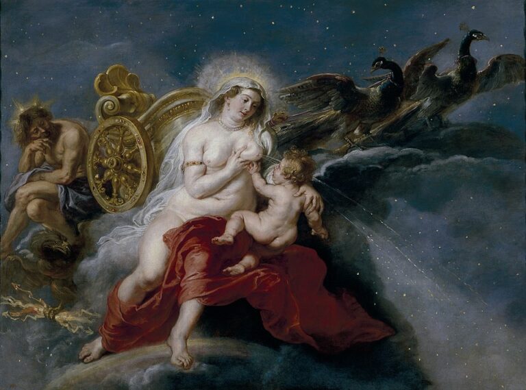 Peter Paul Rubens, Samanyolu’nun Doğuşu — The Birth of the Milky Way, 1636–1637, yağlıboya.