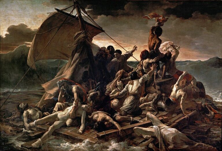 Medusa’nın Salı – The Raft of the Medusa (1818–1819) - Théodore Géricault