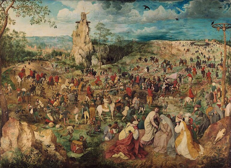 Pieter Bruegel – Çarmıha Gidiş Alayı - The Procession to Calvary