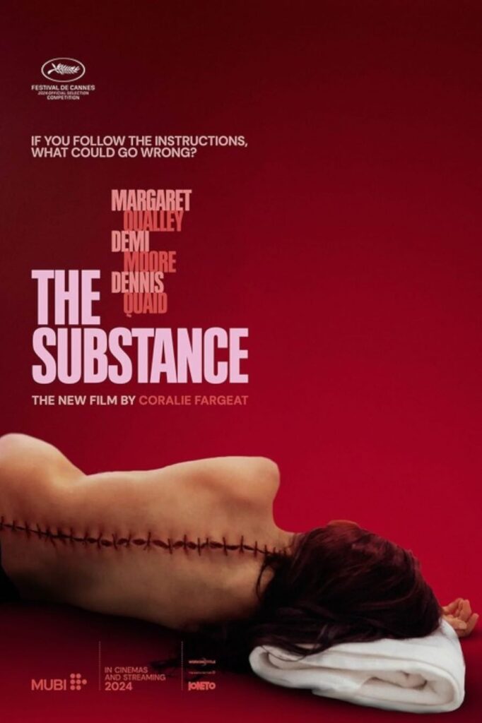 Cevher (The Substance) / The Substance — Coralie Fargeat (2024) The Substance afisi filomythos