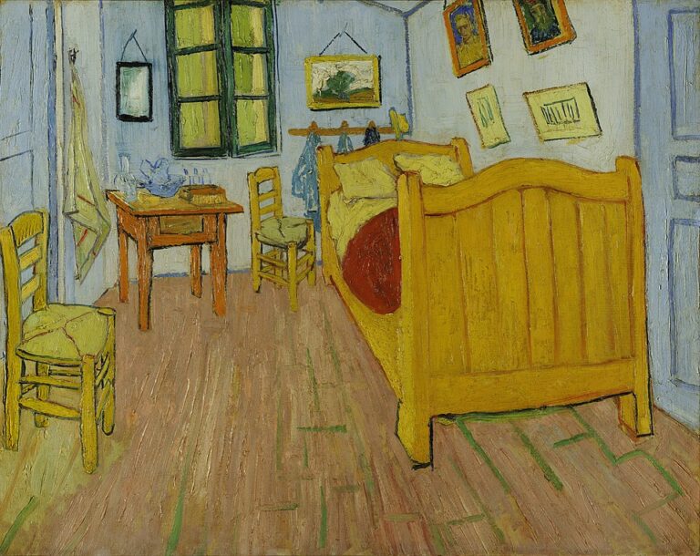 Vincent van Gogh, Arles’te Yatak Odası / Bedroom in Arles (La Chambre à Coucher), 1888, tuval üzerine yağlıboya.