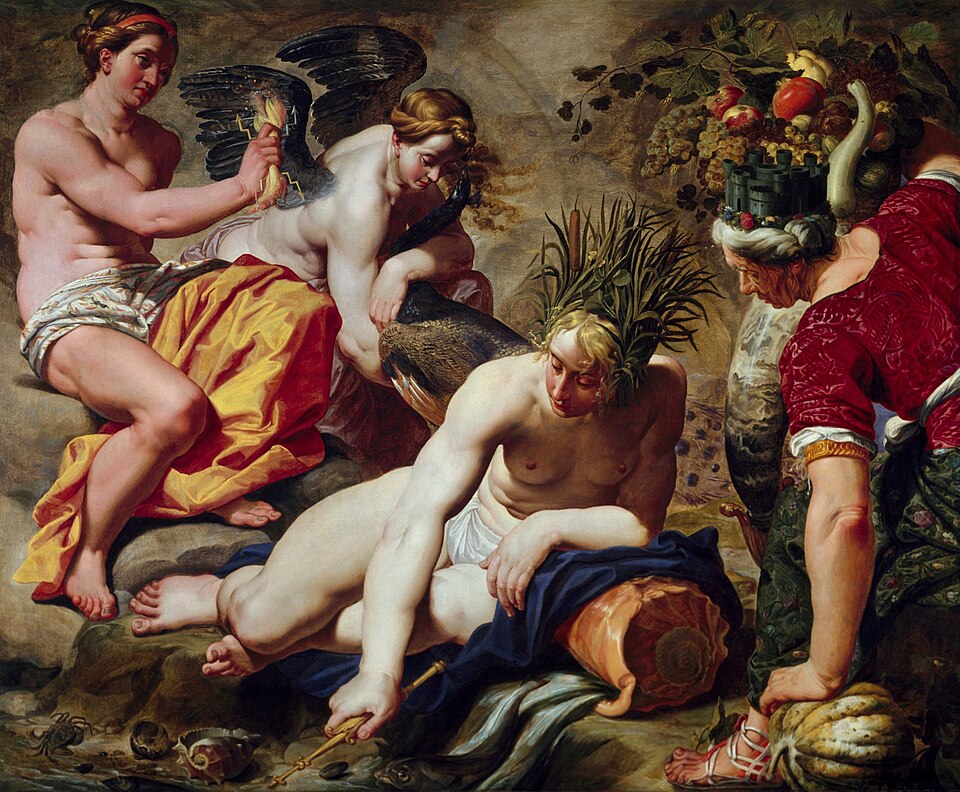 Abraham Janssens I, Dört Element / The Four Elements, 17. yüzyıl başları, tuval üzerine yağlıboya,