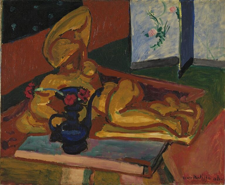 Henri Matisse — Bronz Figür / The Bronze Figure, 1908 dolayları, tuval üzerine yağlıboya.