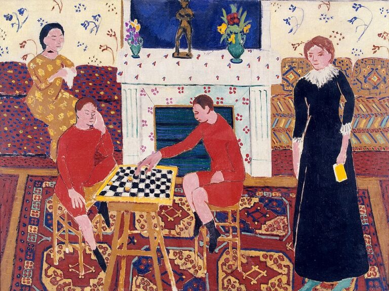 Henri Matisse, Portrait de la famille du peintre (Ressamın Ailesinin Portresi), 1911, tuval üzerine yağlıboya.