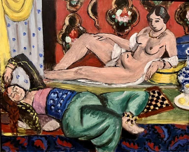 Henri Matisse, İki Odalisque (Two Odalisques), 20. yüzyıl, resim.