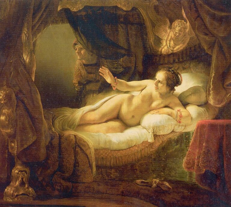 Rembrandt Danaë: Görünmez Ziyaret ve Bakışın Boşluğu
