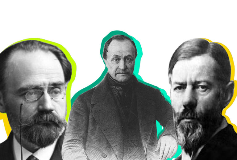 Pratik Felsefeden Sosyolojiye: Kuruluş, Yöntem ve Kopuş (Comte–Durkheim–Weber)