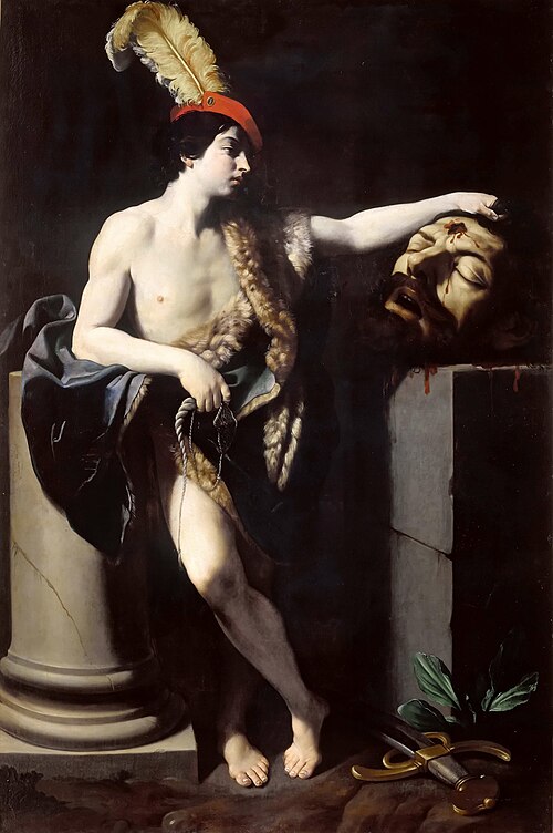 Guido Reni, Golyat’ın Başıyla Davut / David with the Head of Goliath, 17. yüzyıl ilk yarısı, yağlıboya.