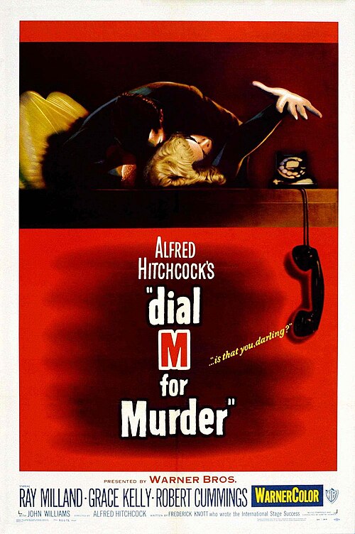 Cinayet Var / Dial M for Murder — Film Afişi
