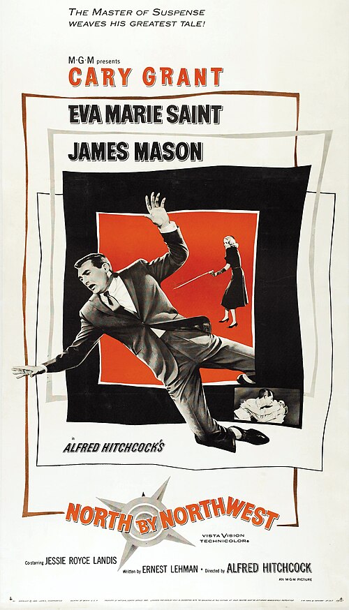 Kuzey Kuzeybatı / North by Northwest — Yönetmen: Alfred Hitchcock