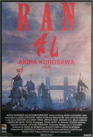 Ran / Ran — Yönetmen: Akira Kurosawa; Japonya, Fransa, 1985; Tür: Aksiyon, Drama. Ran / Ran — Yönetmen: Akira Kurosawa; Japonya, Fransa, 1985; Tür: Aksiyon, Drama.