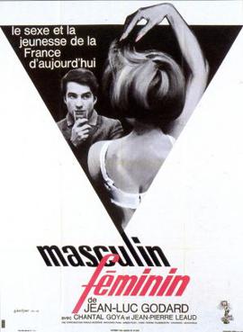Erkek, Dişi / Masculin féminin — Yönetmen: Jean-Luc Godard; Fransa, İsveç, 1966; Tür: Drama, Romantik.