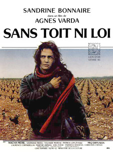 Çatısız Kuralsız / Sans toit ni loi / Vagabond — Yönetmen: Agnès Varda - Film Afişi