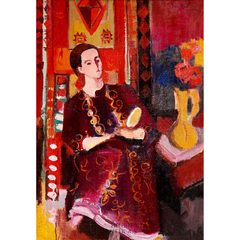 Eren Eyüboğlu, Aynalı Güzel / Beauty with Mirror,